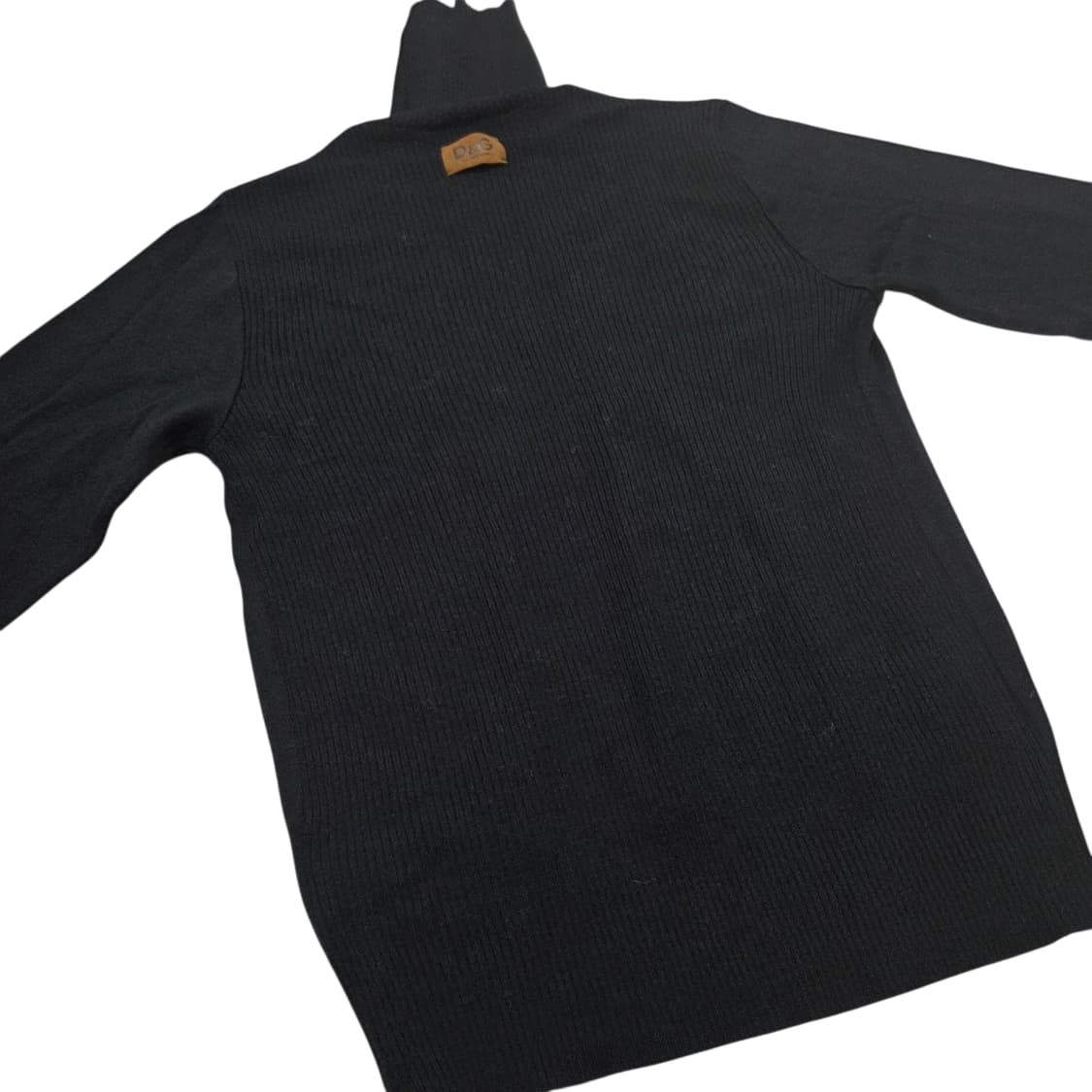 Dolce & Gabbana 돌체앤가바나 블랙 아크릴 울 터틀넥 니트 상품이미지3