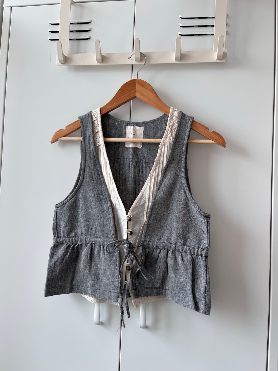 Ray cassin 레이스 바선생 레이어드 슬리브리스 상품이미지5