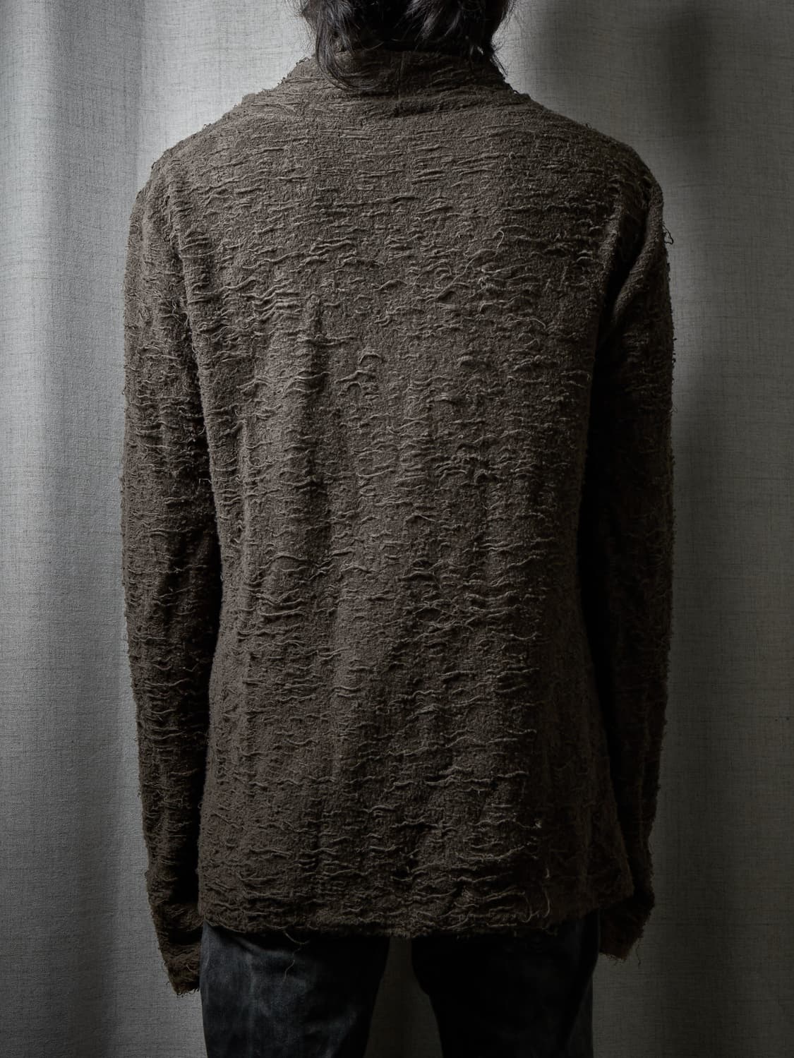 Julius FW2008 드레이프 데미지 탑 상품이미지8