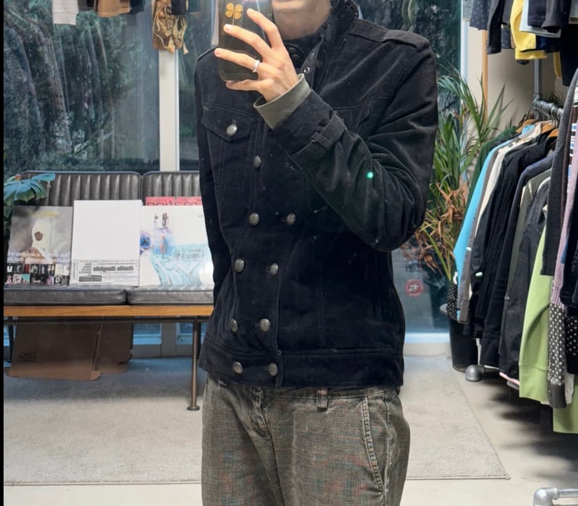 bareback/realdress 벨루어 나폴레옹 자켓 상품이미지7