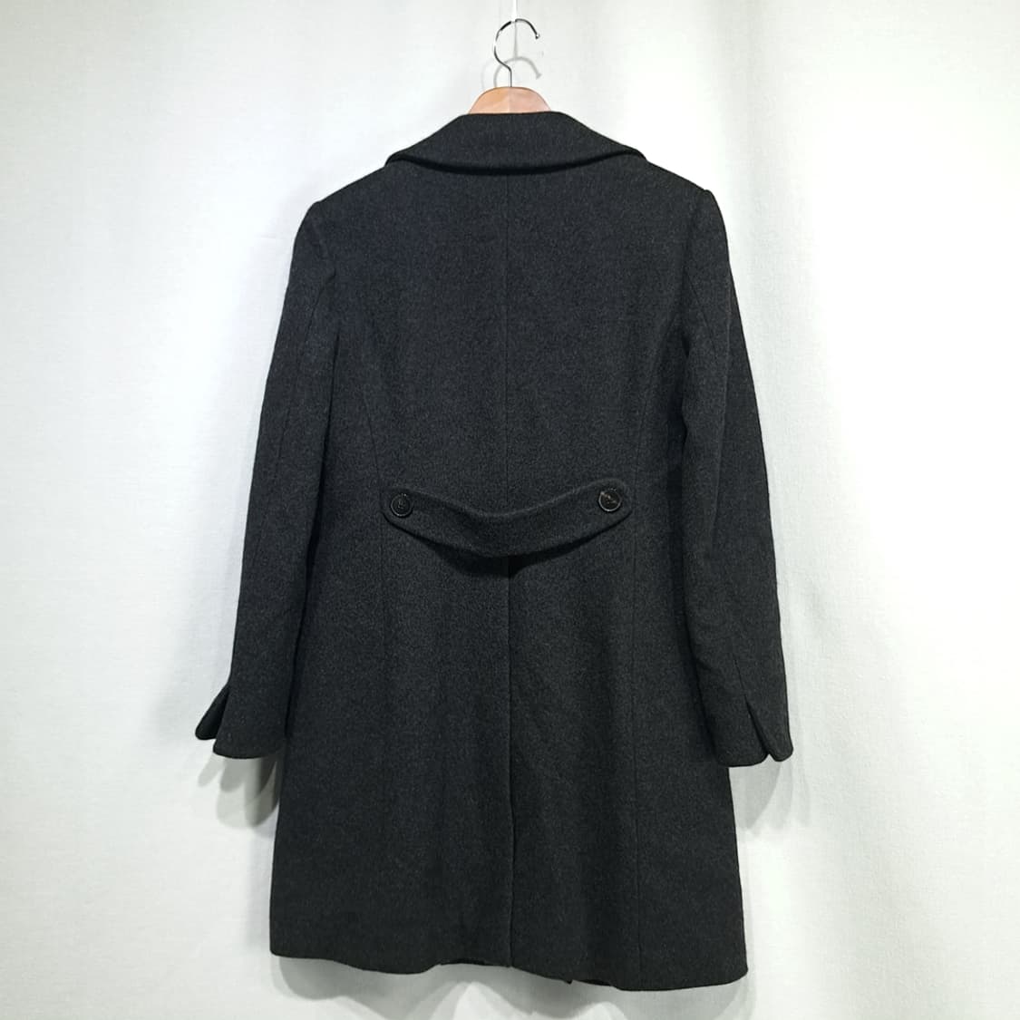 CN908W L 질샌더 차콜그레이 울 캐시미어 미니멀 클래식 코트 상품이미지10