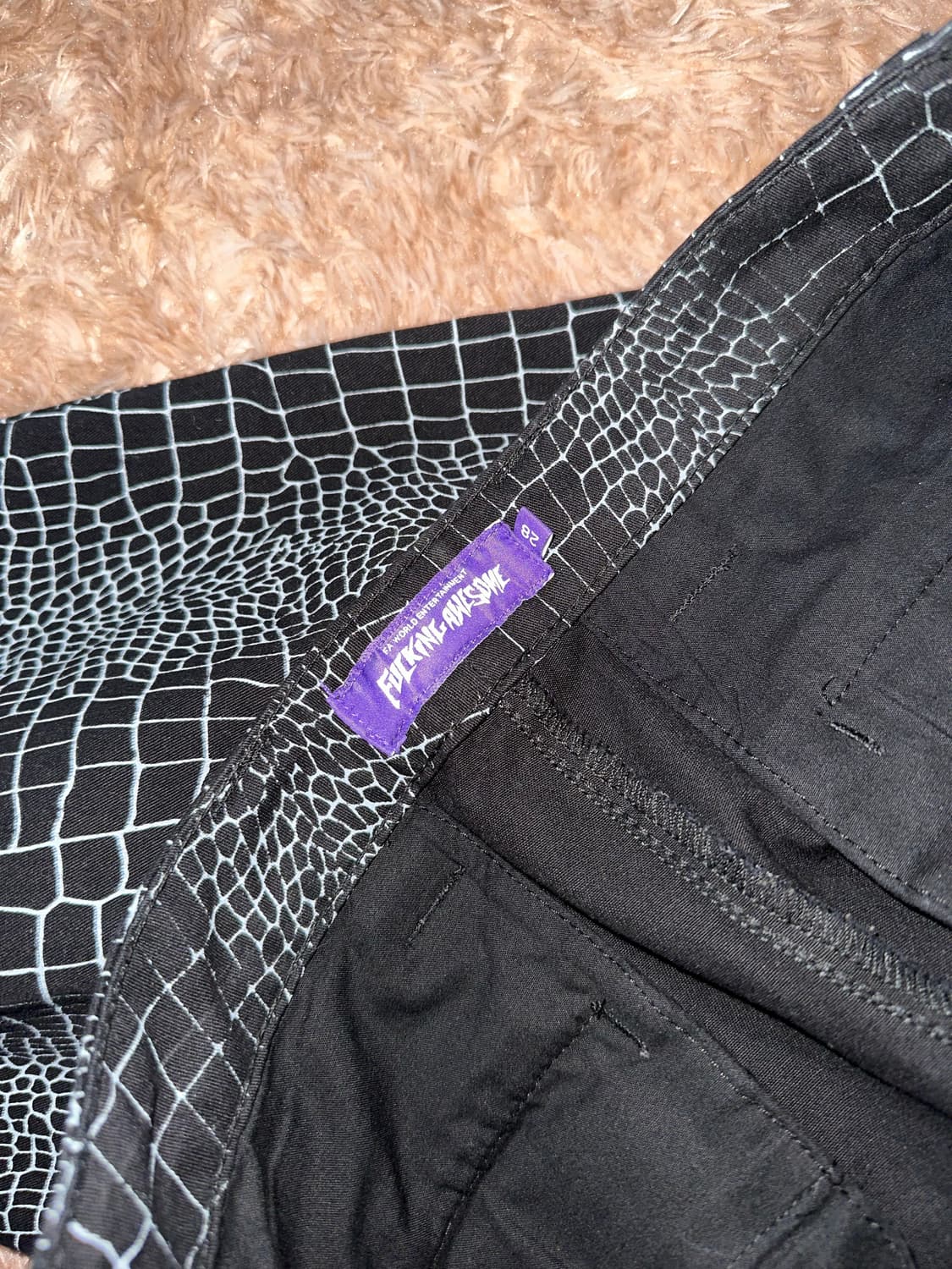 퍼킹어썸 fuckingawesome 크로커다일 팬츠 상품이미지5