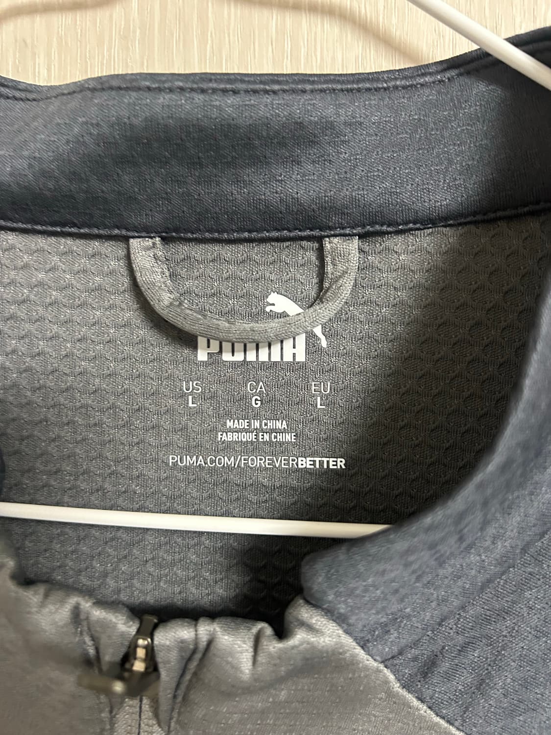 푸마 수원삼성블루윙즈 트레이닝 집업자켓L팜 상품이미지3