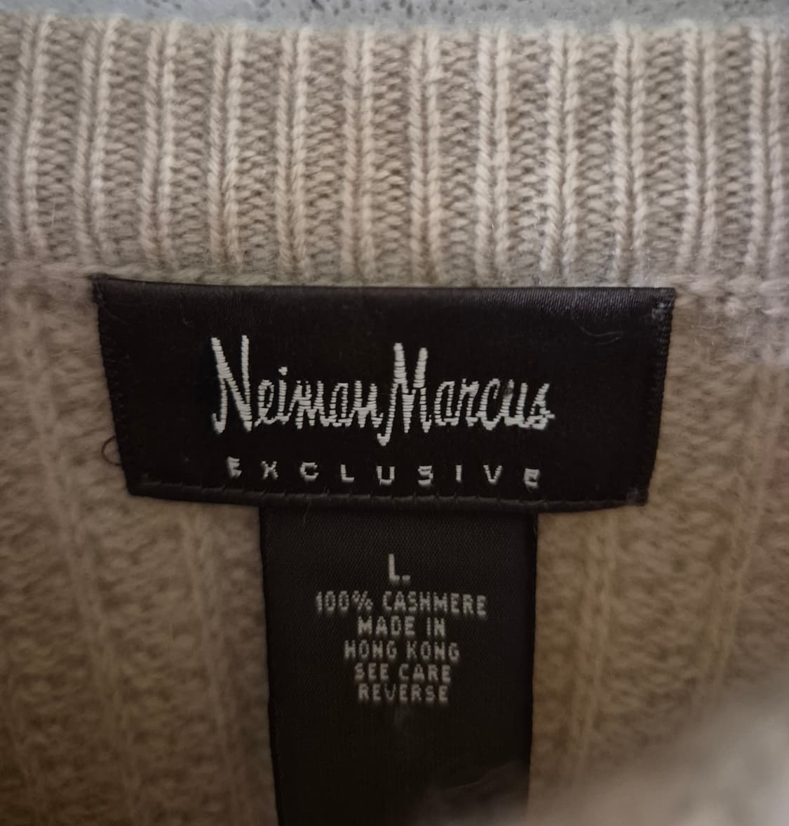 [100]Neiman Marcus 캐시미어 니트 스웨터 상품이미지4