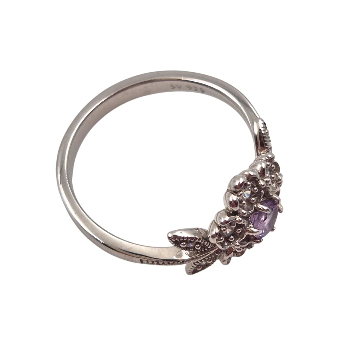 05s 안나수이 실버 925 크리스탈 꽃잎 반지 상품이미지2