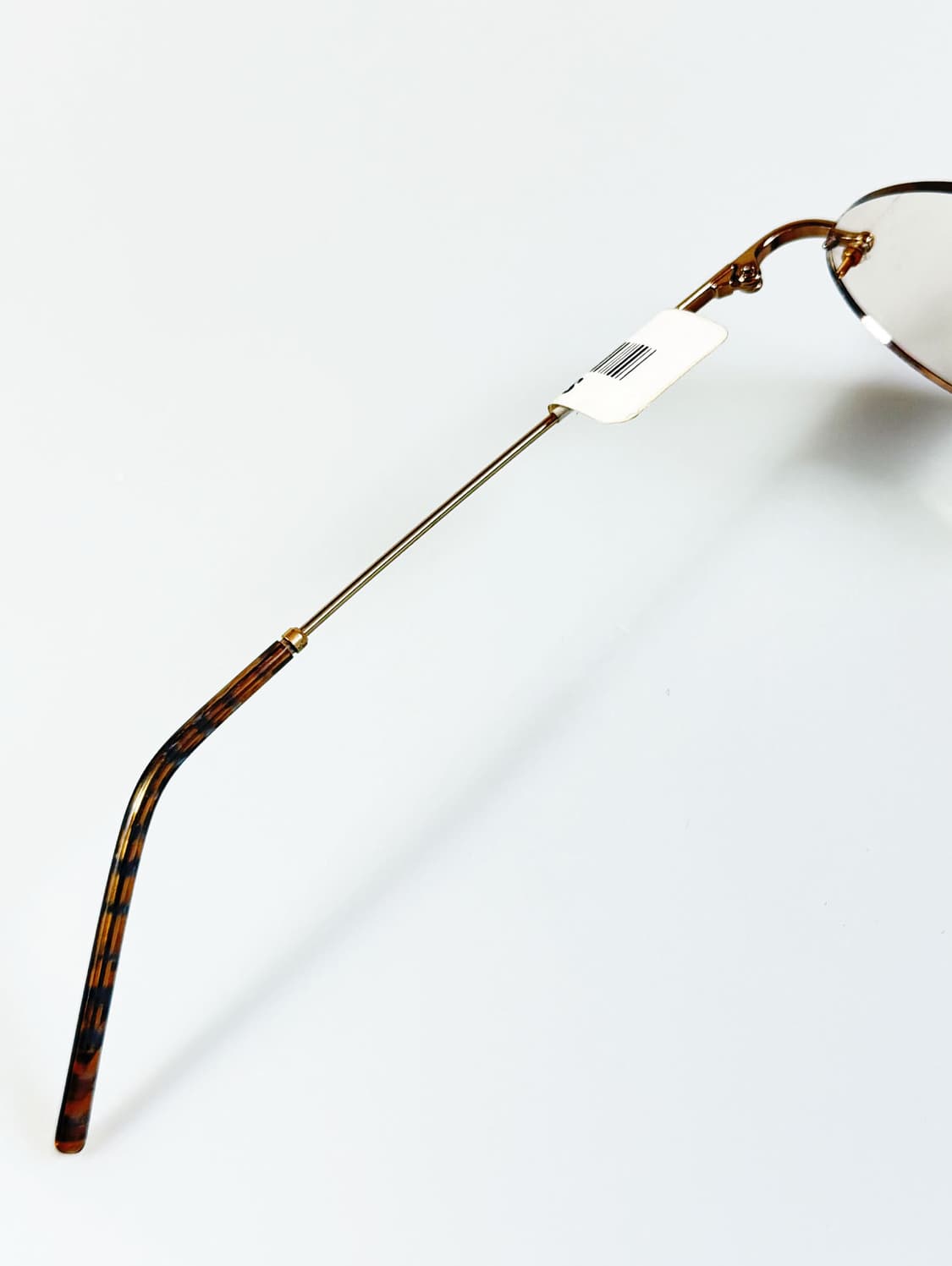 서전 SJ LAGENT 티타늄 무테 오벌 프레임 빈티지 틴트 안경 상품이미지7