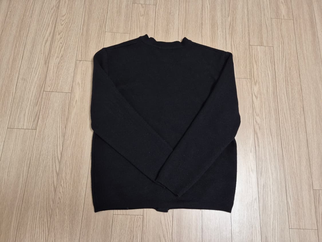 엘무드 세미오버 가디건 블랙 44 사이즈 상품이미지7