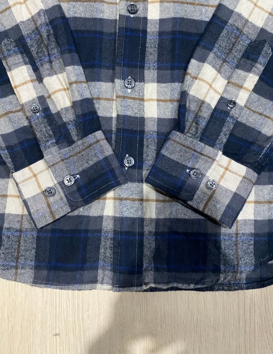 바나나리퍼블릭 플라넬 셔츠 남방 L 상품이미지2