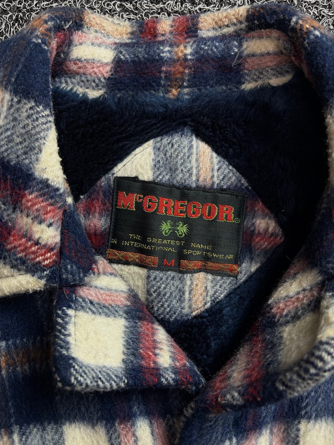 90s 맥그리거 아카이브 타탄체크 플란넬 자켓 1450 상품이미지3