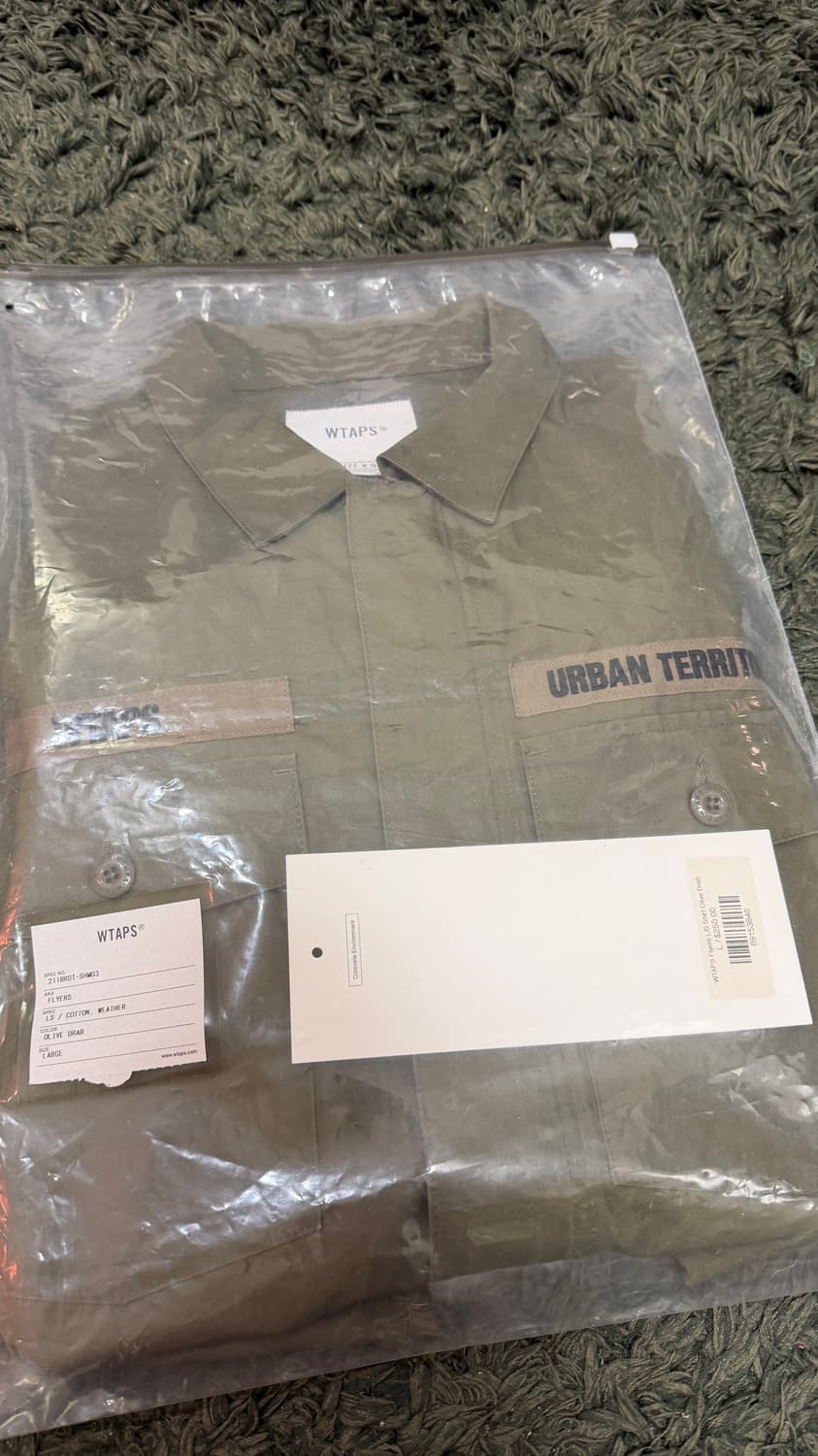 더블탭스 플라이어 셔츠 자켓 flyers shirt jacket 03 상품이미지6