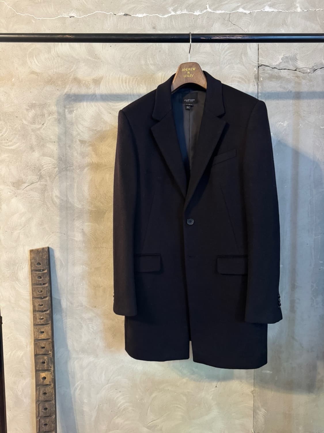 질스튜어트 캐시미어 울 체스터필드 코트 100 상품이미지1