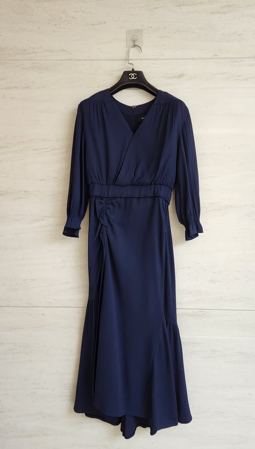 마인 언밸런스햄 밴딩 원피스 55사이즈 상품이미지7