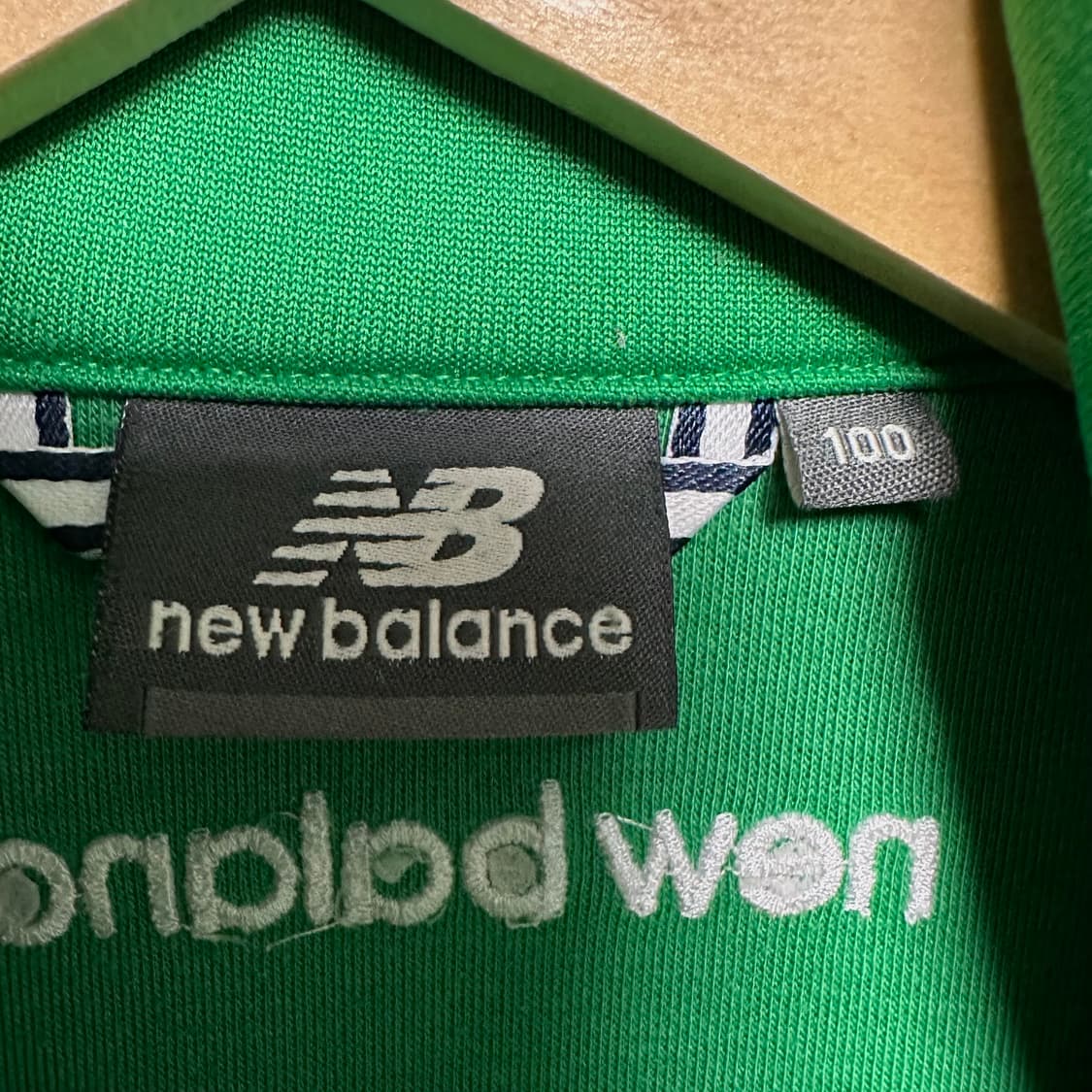 [L]뉴발란스 그린 트랙탑 져지 상품이미지4