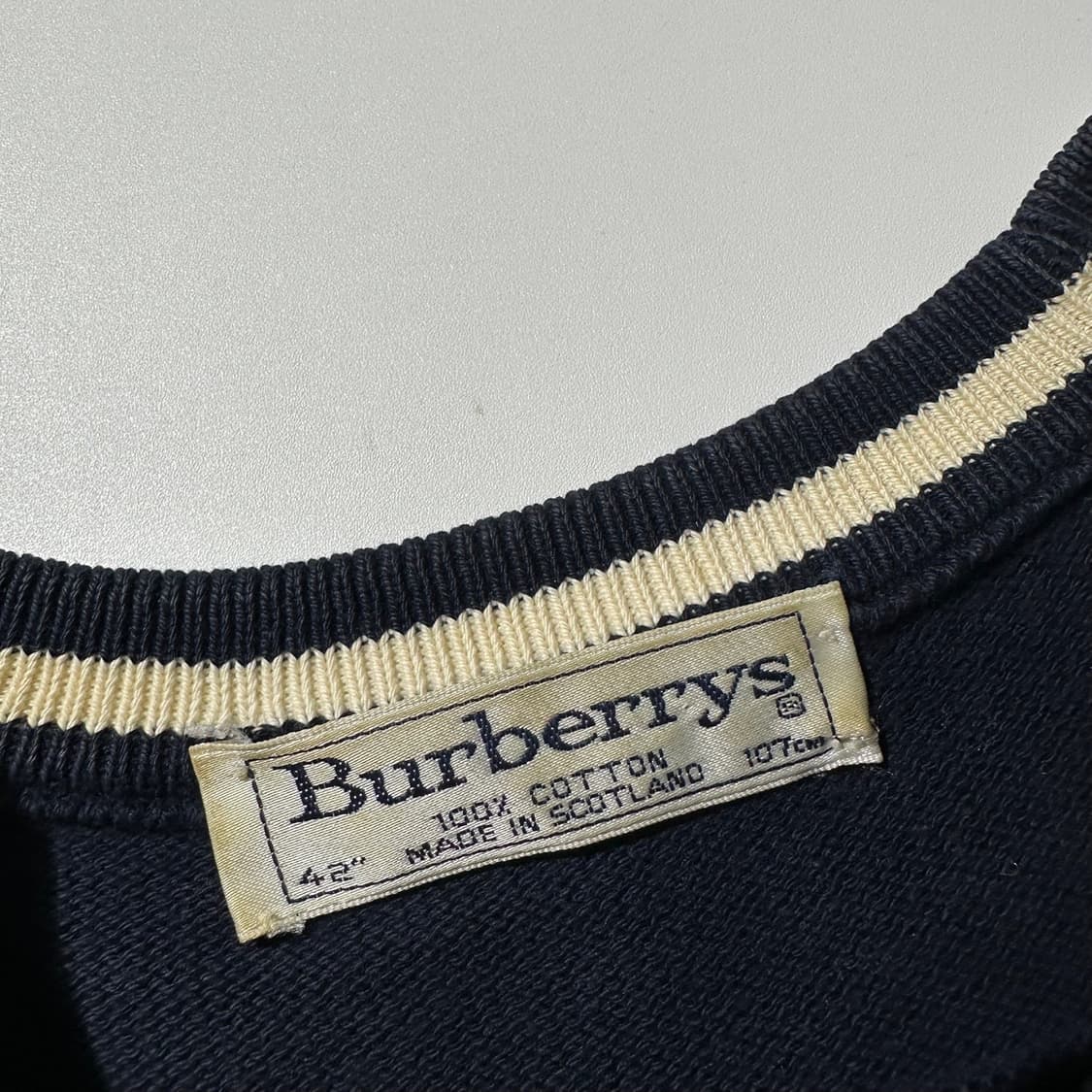 버버리 크롭 반팔 니트 상품이미지4