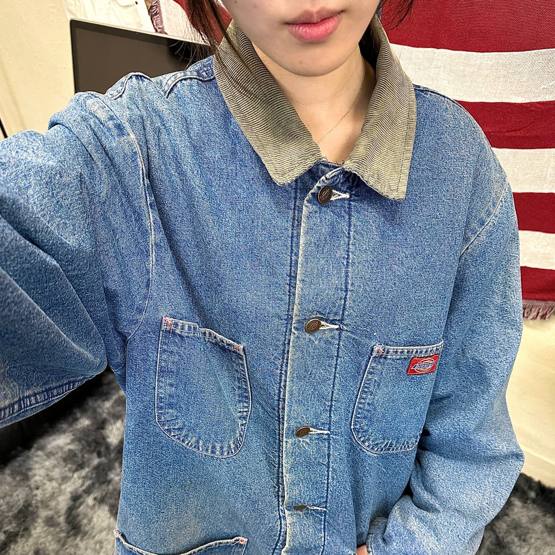 90s 디키즈 블랭킷 초어자켓 상품이미지1