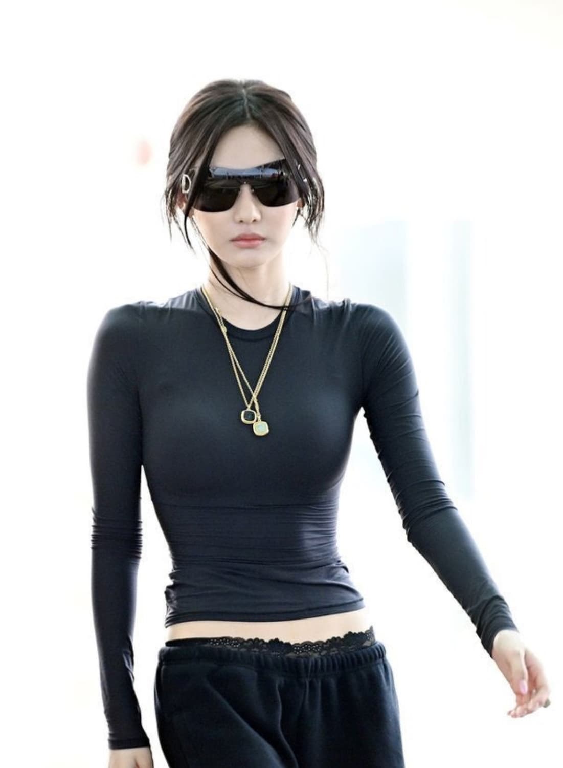 스킴스 롱슬리브 블랙 새제품 xs 상품이미지4