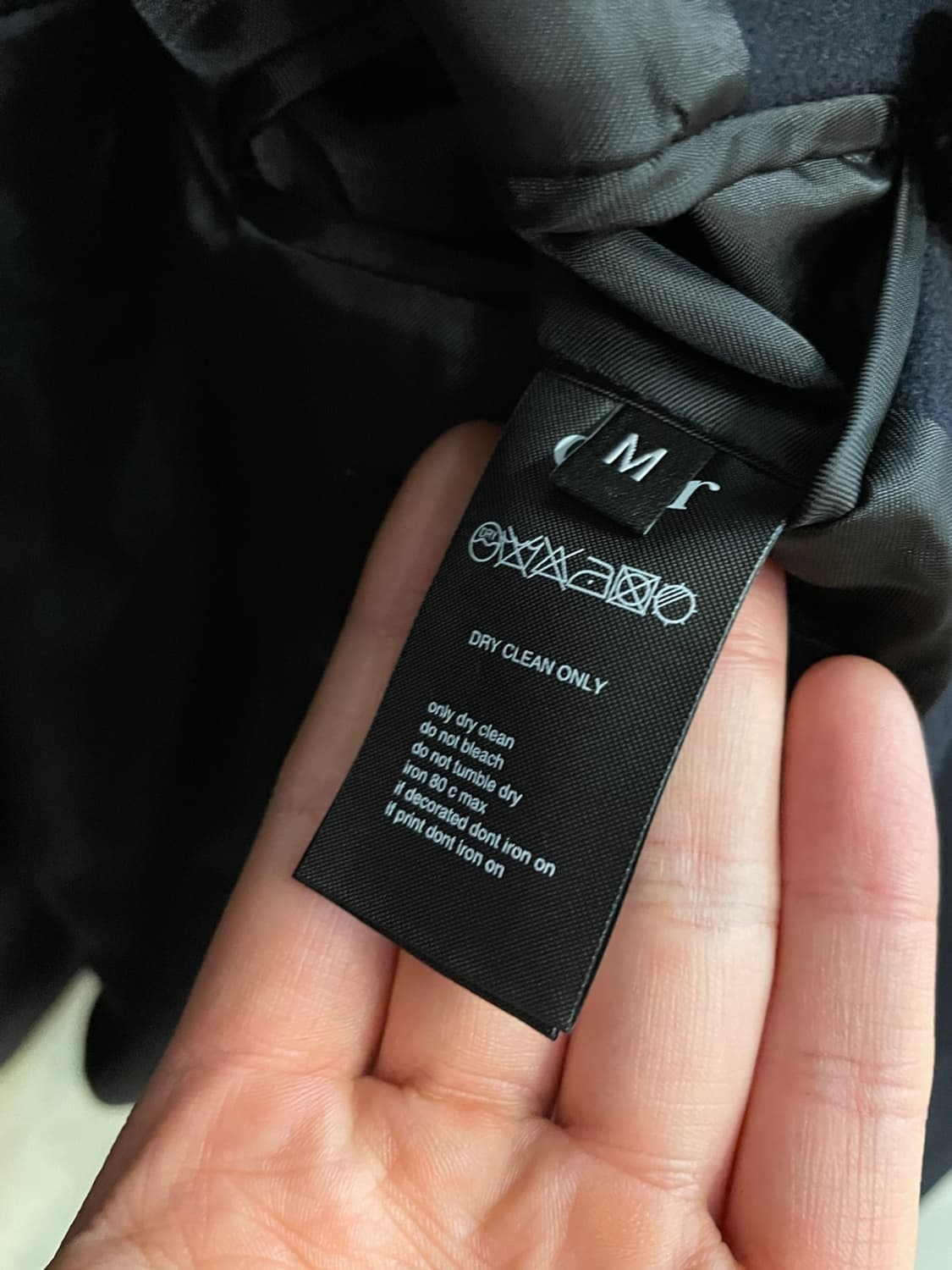 쿠어 캐시미어 블레드 피 코트  상품이미지6