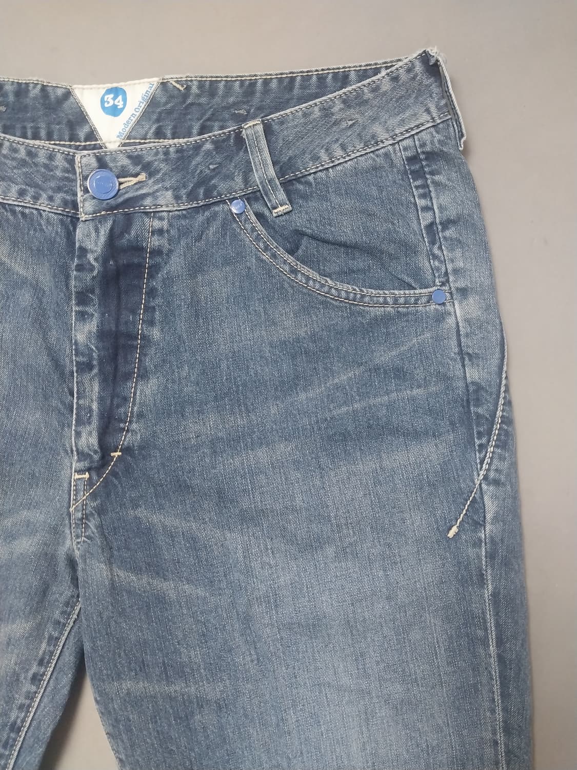 [34] 리바이스 00s 모던 오리지널 셀비지 레귤러 스트레이트진 청바지 상품이미지4