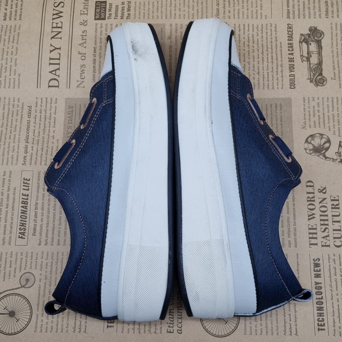 브루마스 소가죽 밴딩 스니커즈 250 상품이미지5