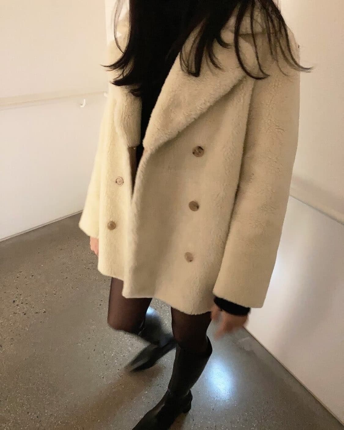 리버시블 무스탕, 스노우 무스탕 상품이미지8