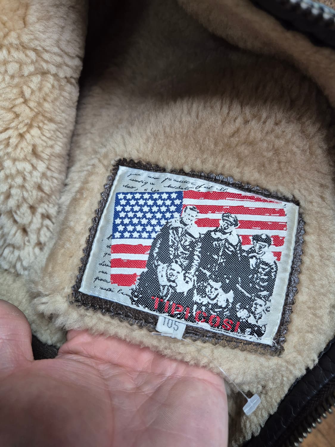 B-3 양가죽 쉽스킨 무스탕 상품이미지4