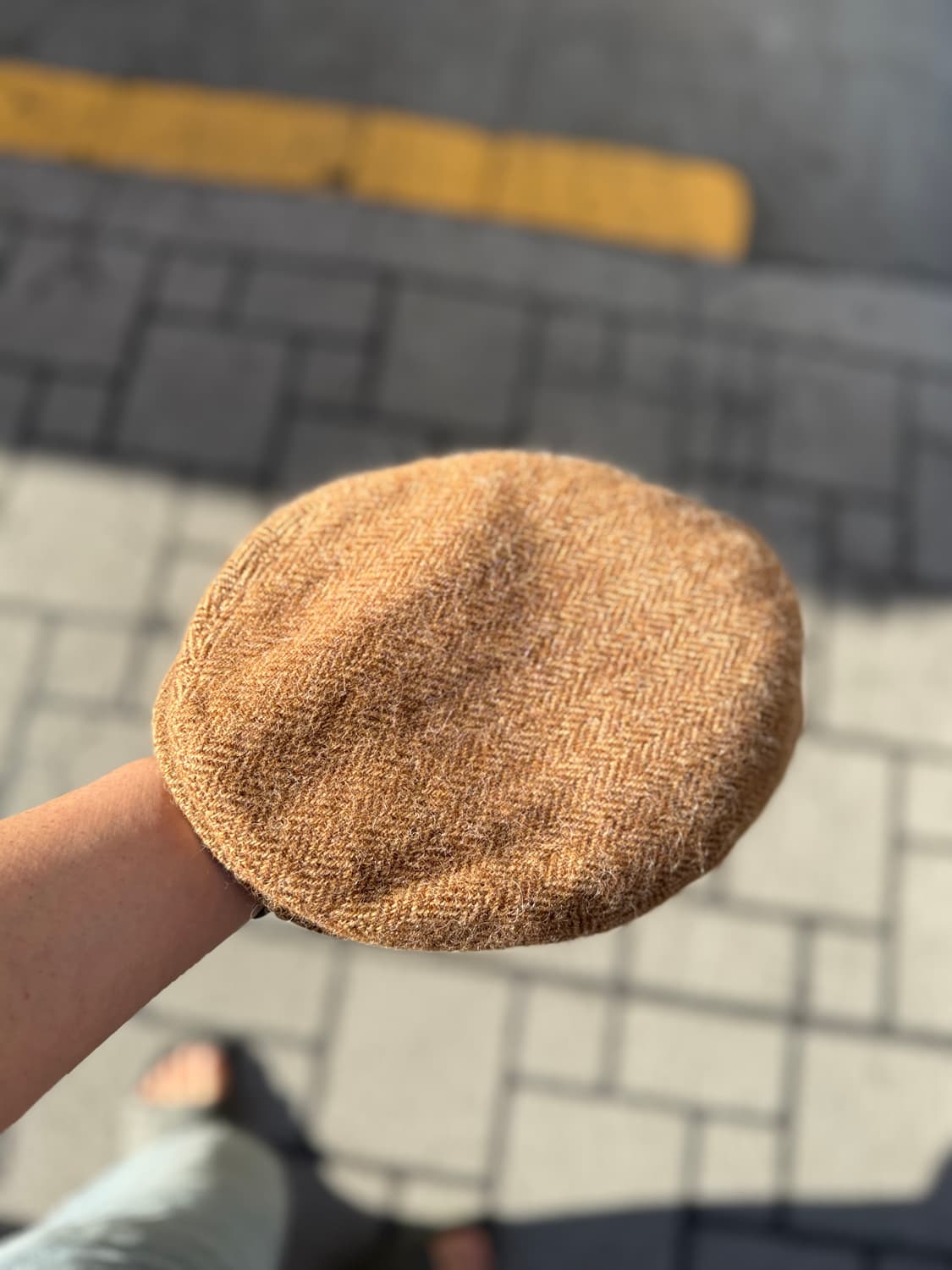 랄프로렌 퍼플라벨 알파카 헌팅캡 상품이미지1