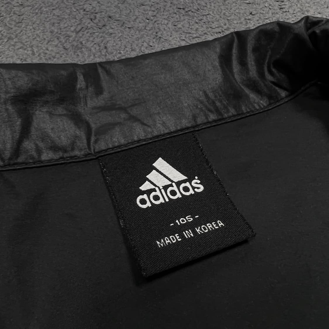 아디다스 빅로고 블랙 바람막이 상품이미지5
