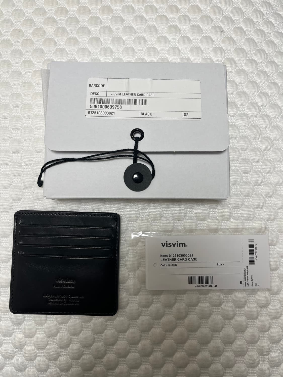 VISVIM 비즈빔 LEATHER CARD CASE  상품이미지1