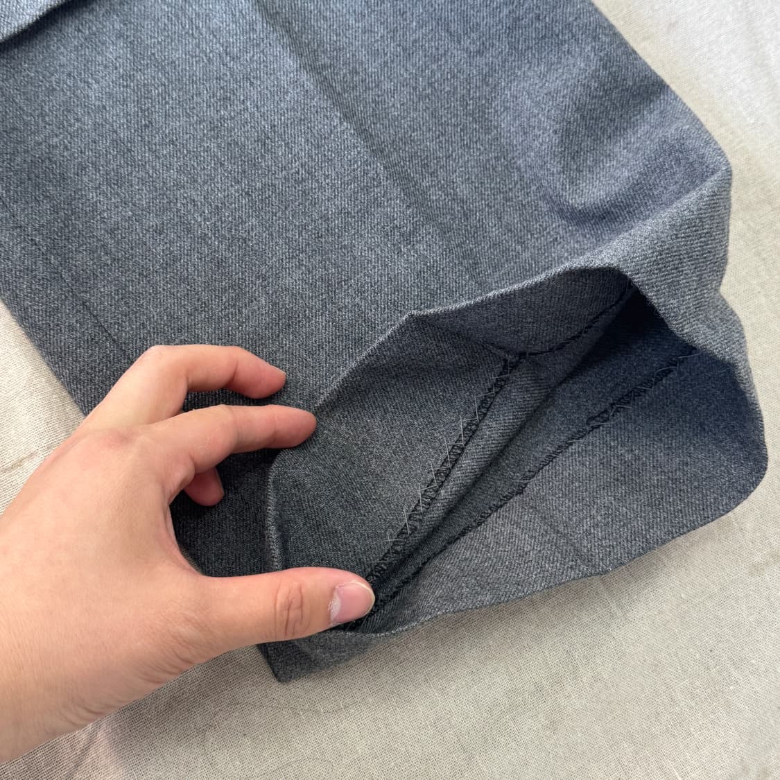 발렌시아가 3in1 지퍼 울 슬랙스 팬츠 38(31-32) 상품이미지6