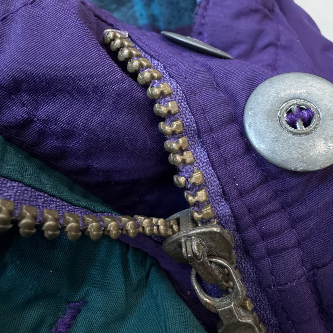 엘엘빈 90s 퍼플 롱 후드 파카 자켓 상품이미지5