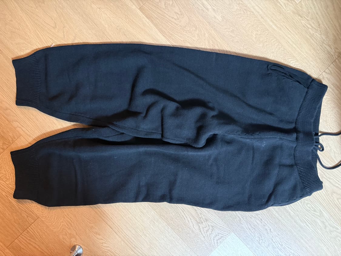 NEITHERS 니트 상하의 세트 블랙 상품이미지4