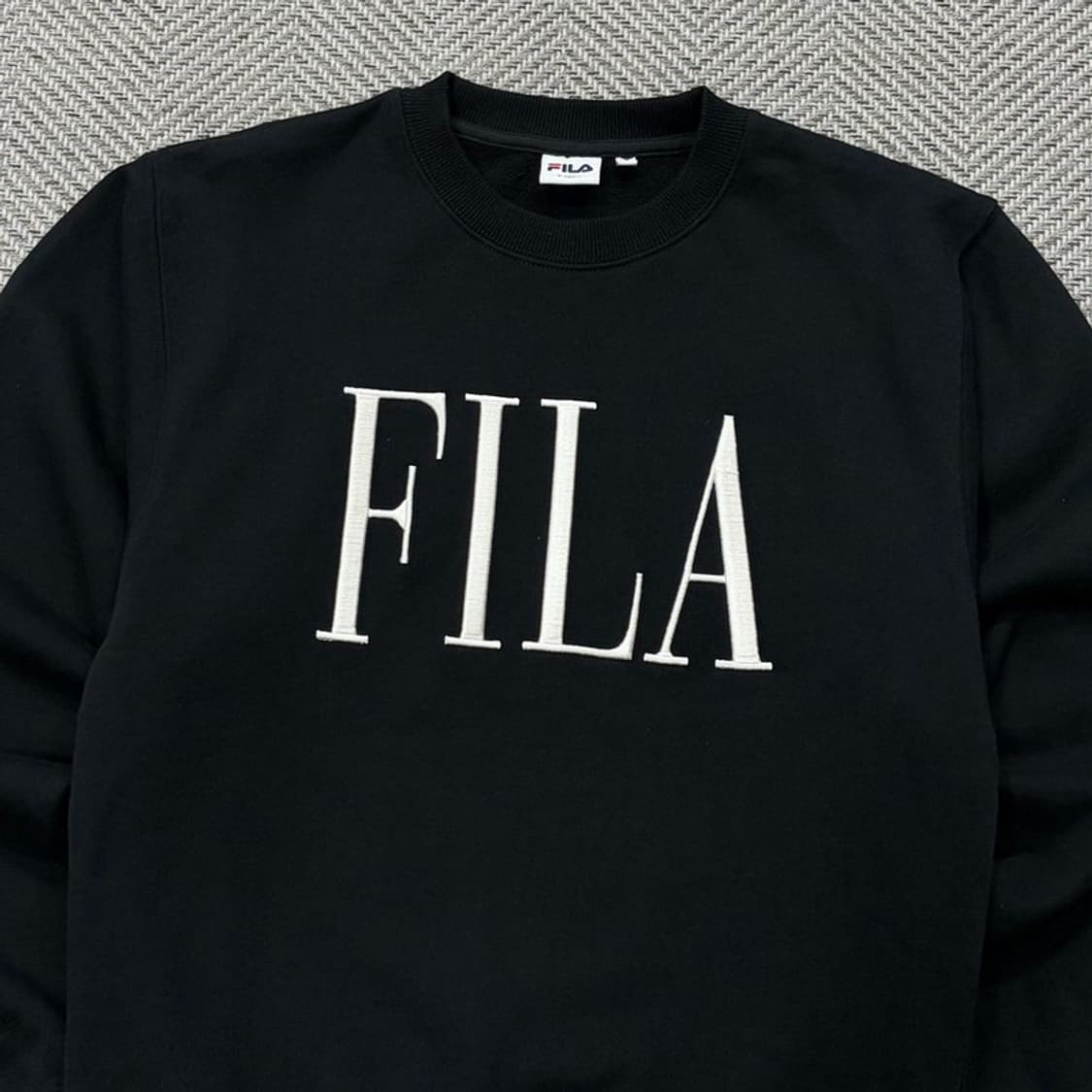 휠라 자수 레터링 맨투맨 v2853 상품이미지3