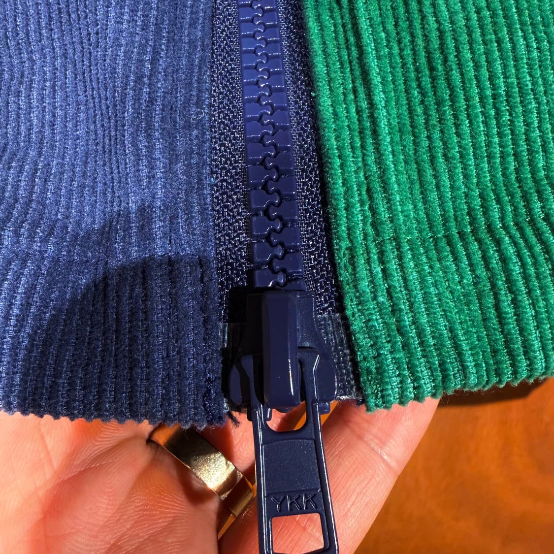 브레인데드 컬러블록 코듀로이 자켓 s 95~100 상품이미지4