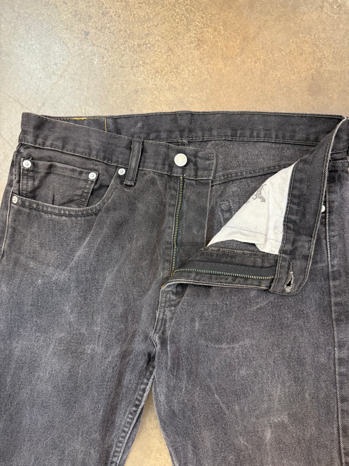 리바이스505 흑청(36) 상품이미지2