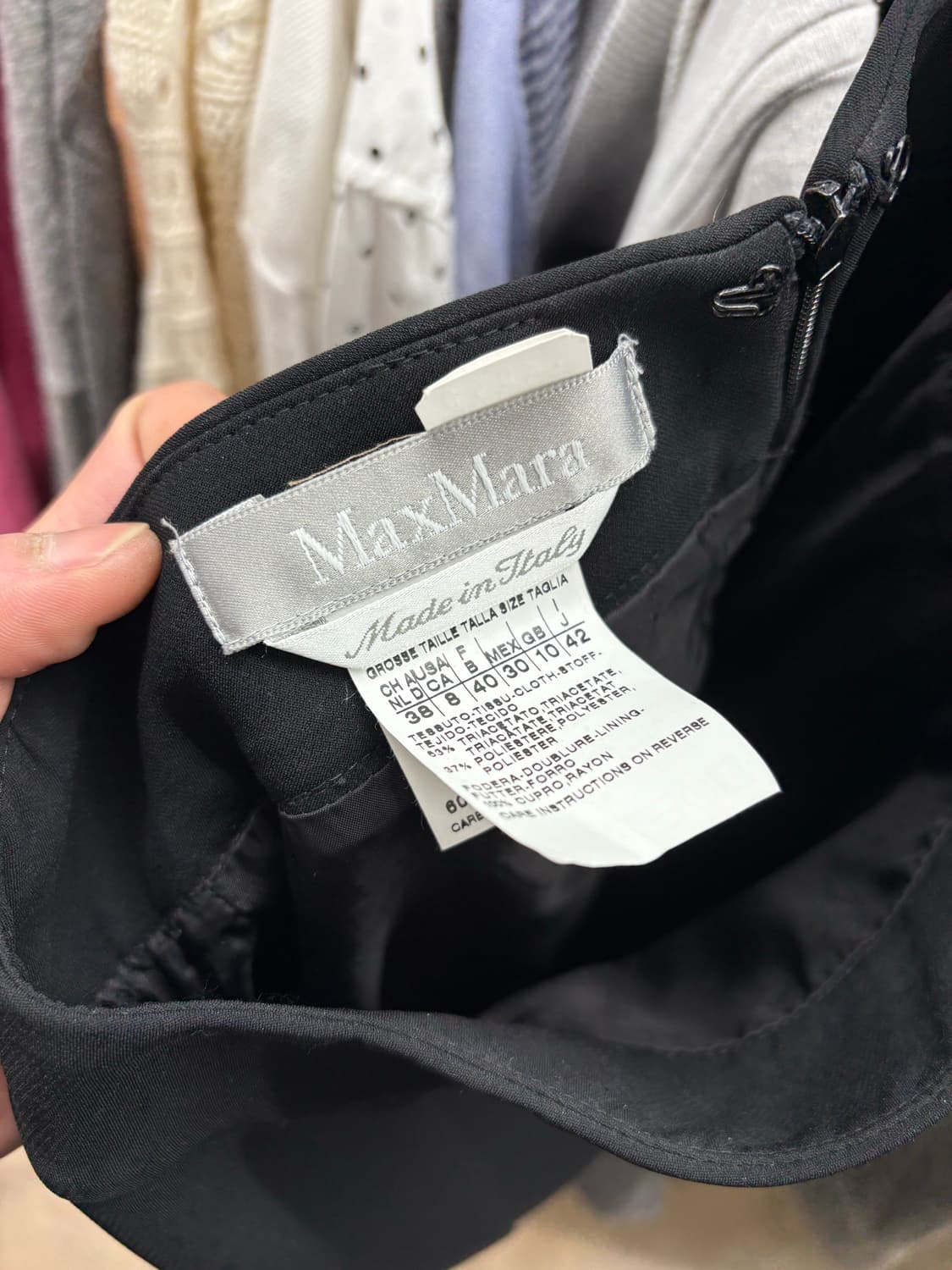 Max Mara 옆트임 미디 스커트 상품이미지6