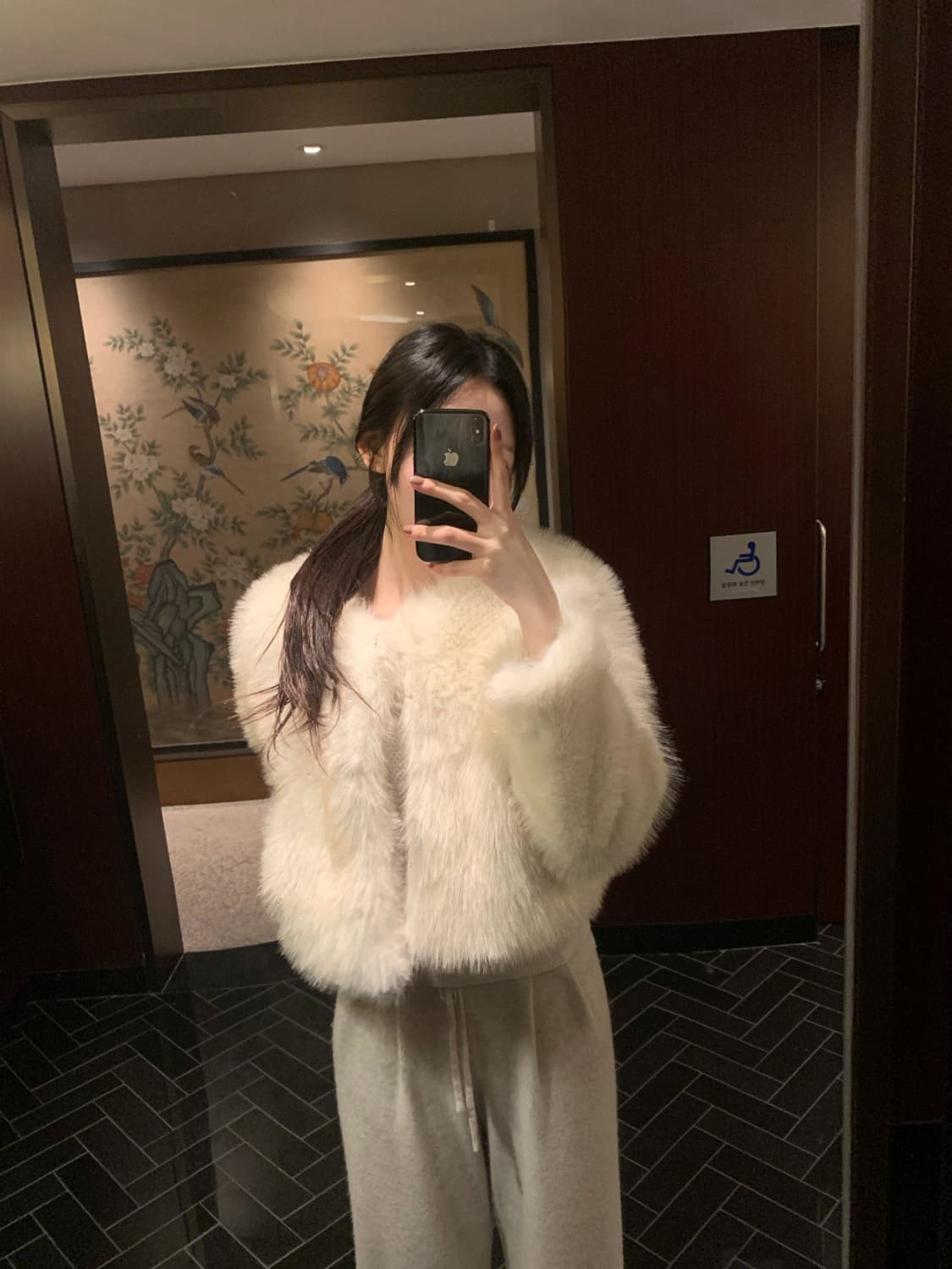 샵레예 블랑 퍼자켓 상품이미지5