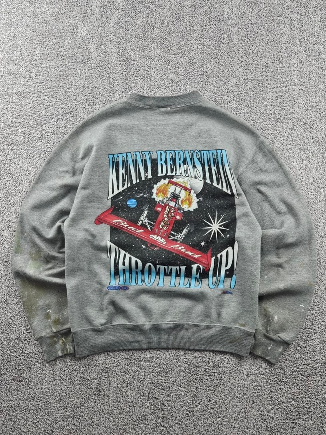 케니 번스타인 버드와이저 킹 월드 챔피언 맨투맨 (L추정) / 9333 상품이미지5