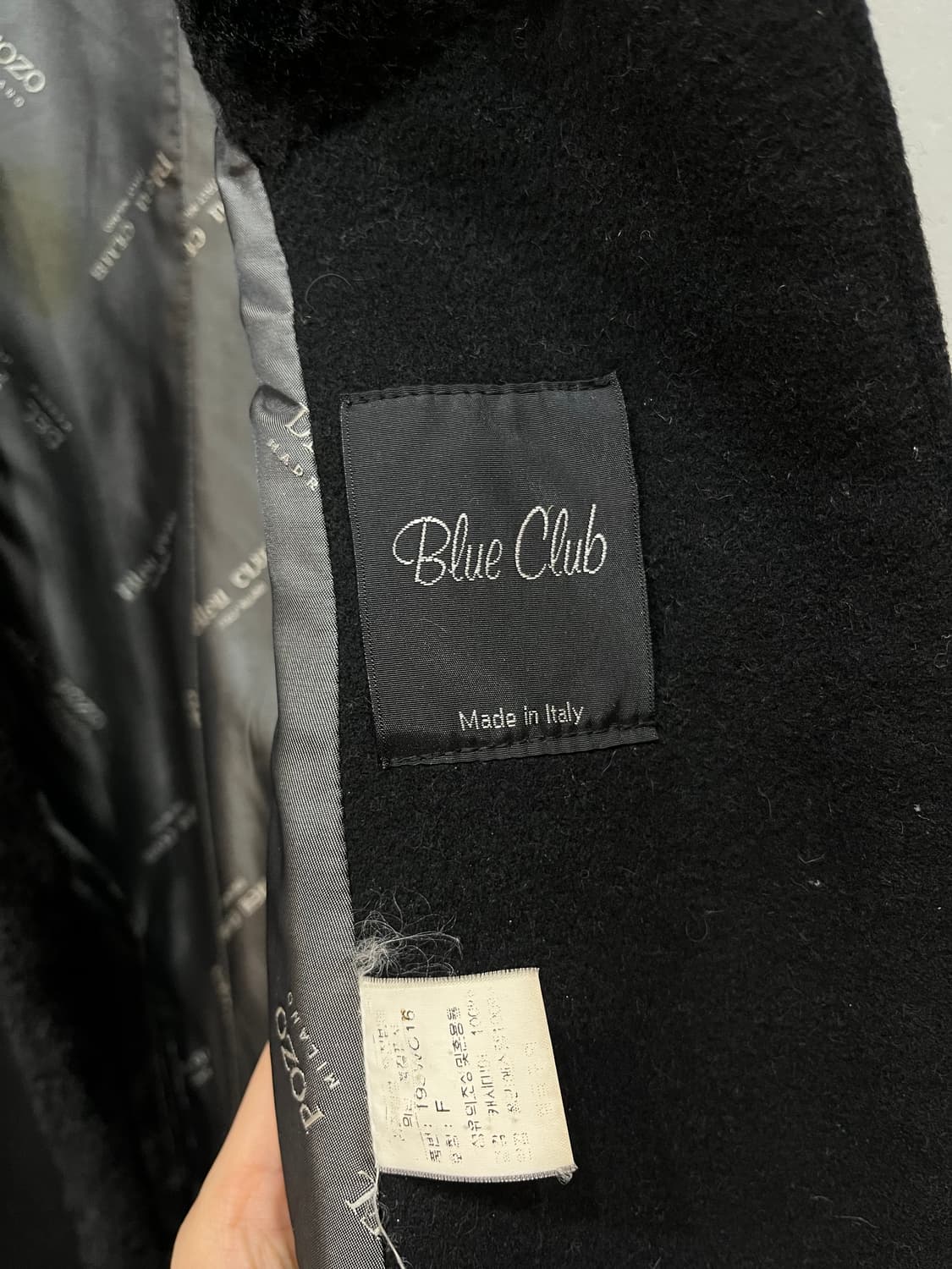 Made in ITALY 캐시미어100% 코트 우먼즈 상품이미지3