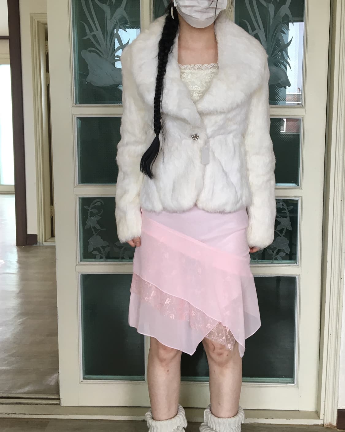 Rabbit fut jacket 상품이미지5