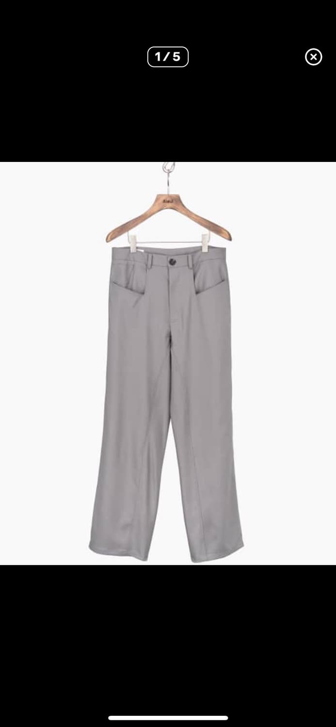 Aieul grey trouser 48size 상품이미지1