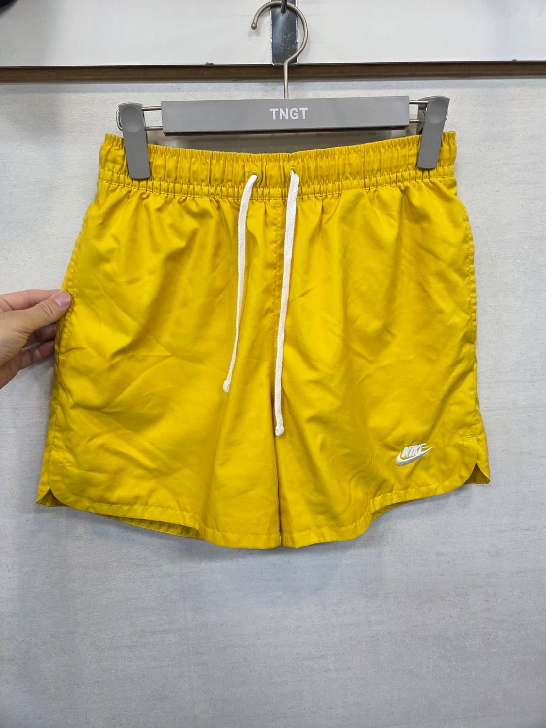 나이키 우븐플로우 노랑 쇼츠반바지 m 상품이미지1