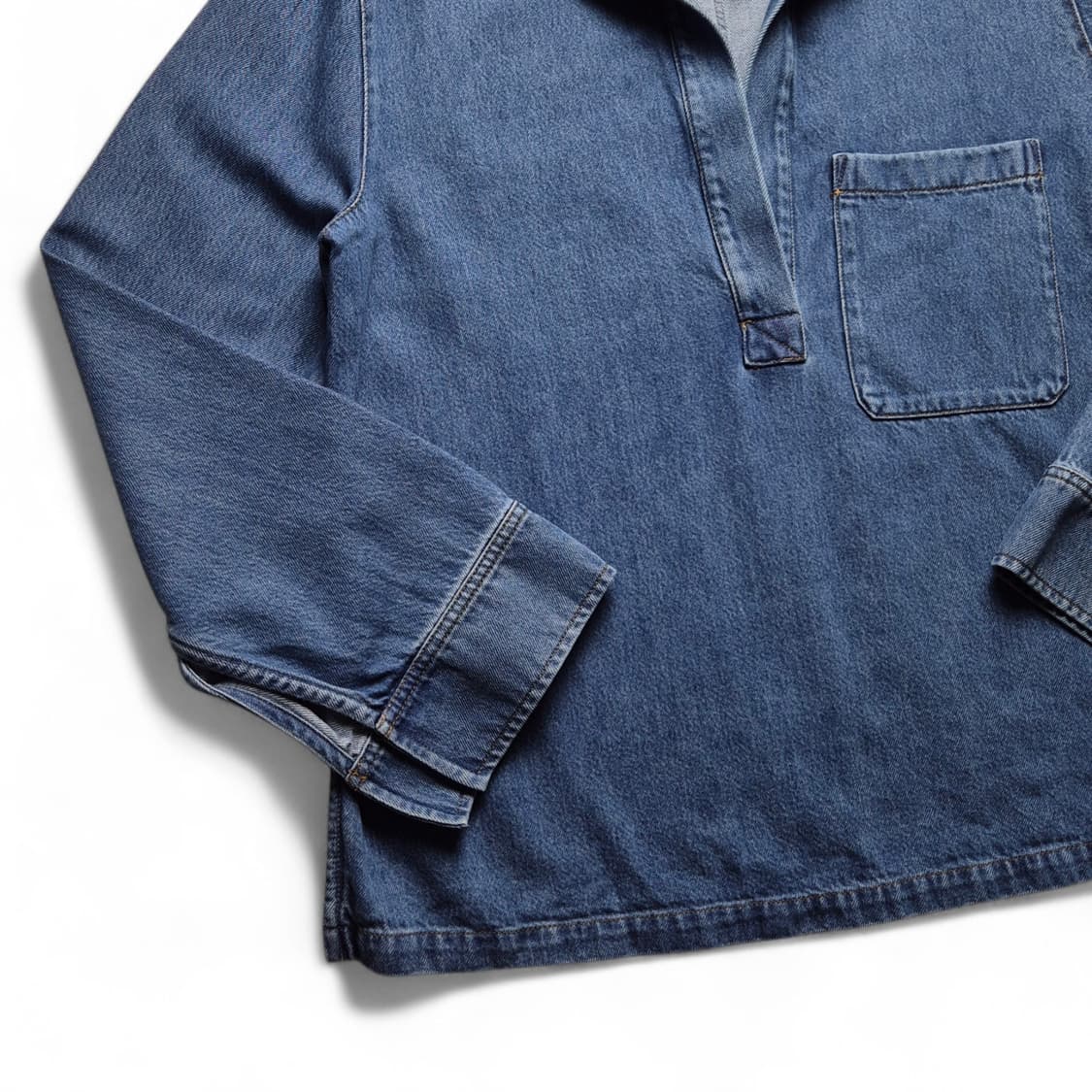 [38] 코스 칼라드 V넥 데님탑 상품이미지5