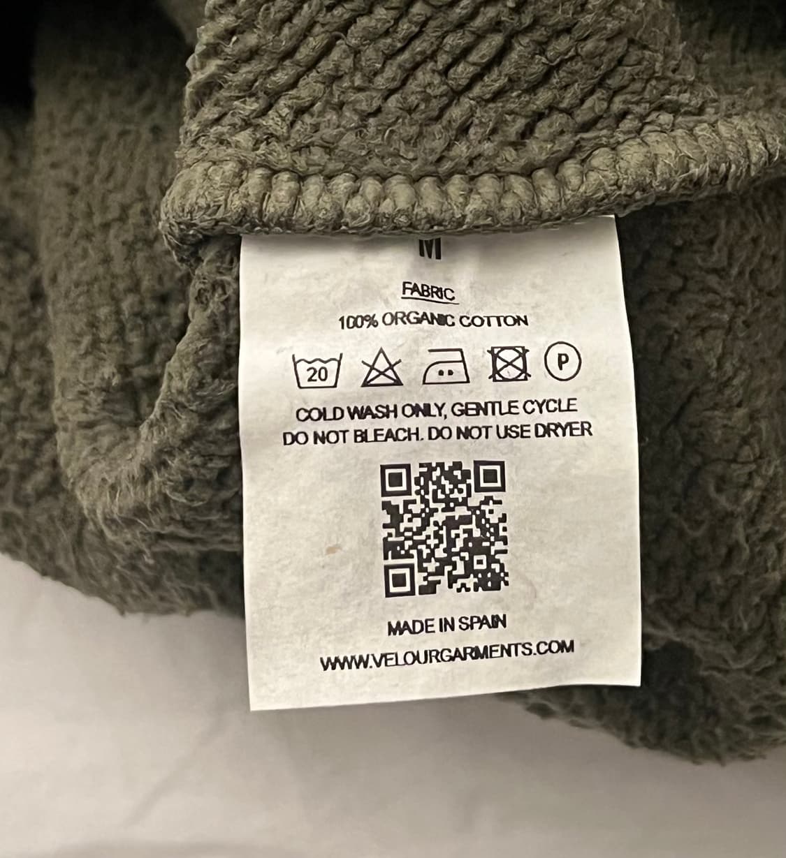 VELOUR GARMENTS 빈티지 450gsm 맨투맨 M 상품이미지2