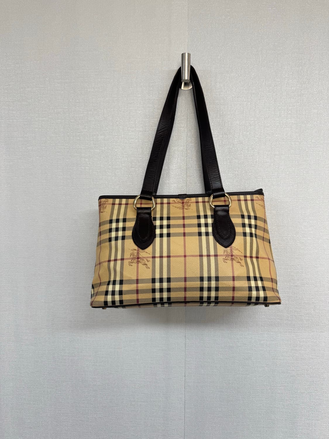 버버리 빈티지 체크 숄더백 상품이미지1