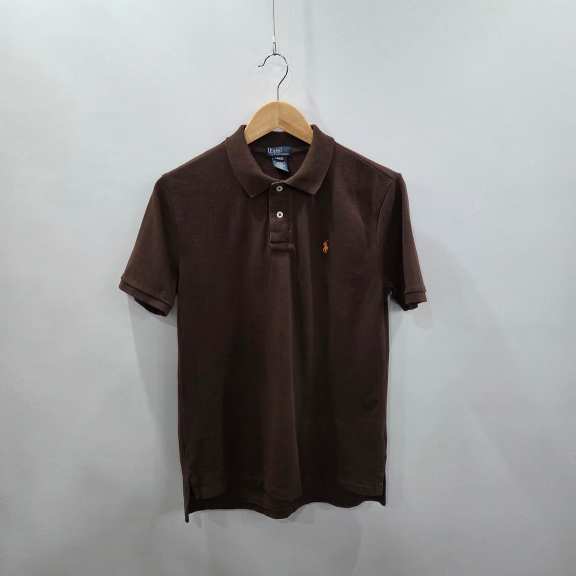 폴로랄프로렌 보이즈 피케 카라티 브라운 L/14/16 상품이미지1