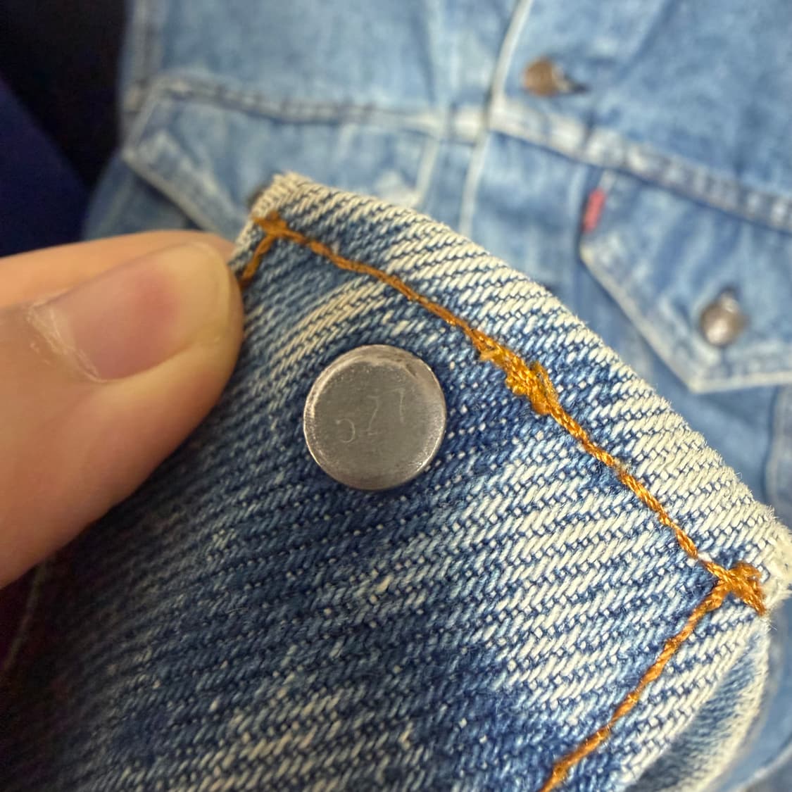 70s Levis 리바이스 70505 0217 청자켓 트러커 자켓 상품이미지5