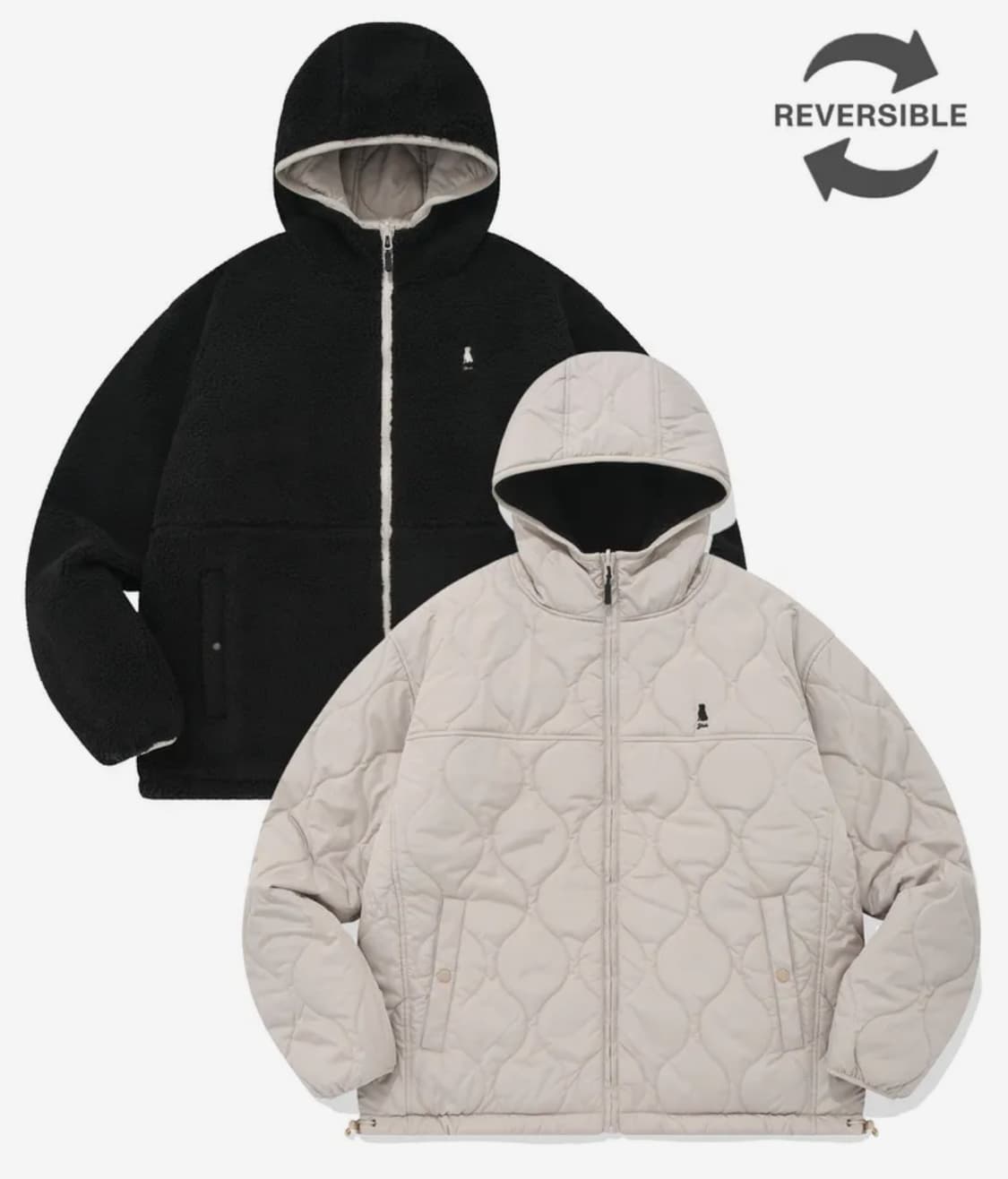 Yale 예일 리버시블 점퍼 양털 패딩 상품이미지1