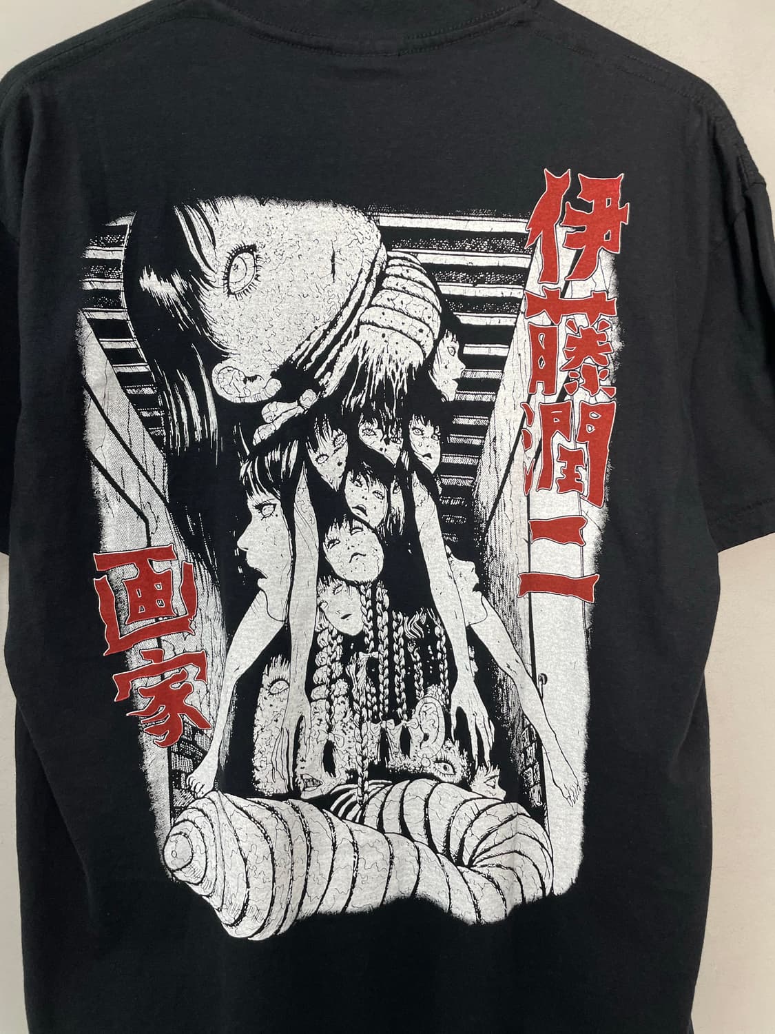 빈티지 이토준지 토미에 프린팅 반팔 H2545 상품이미지5