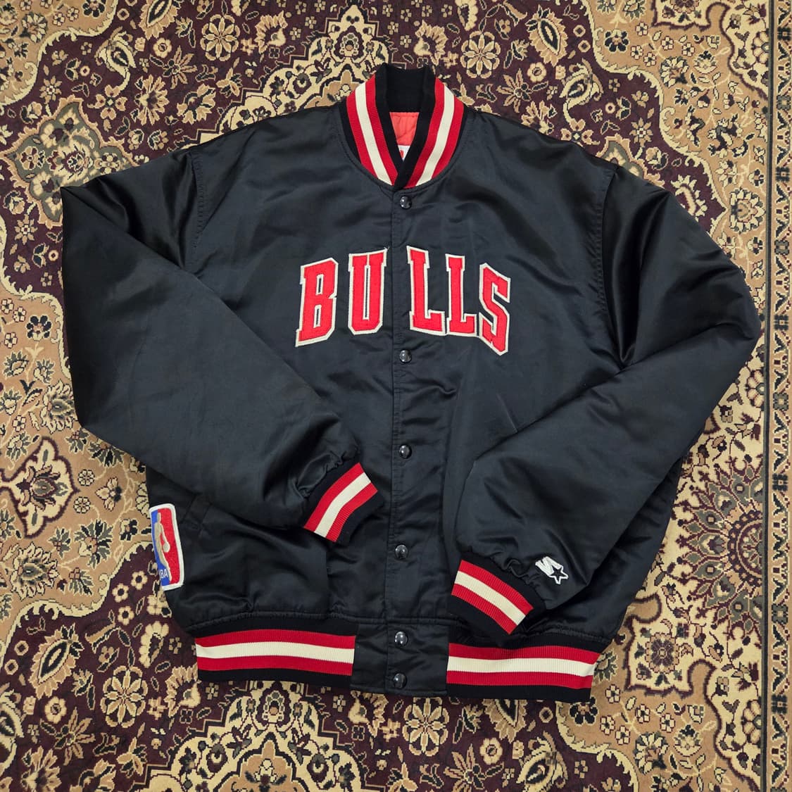 80s 스타터 made in usa 시카고 불스 자켓 상품이미지1