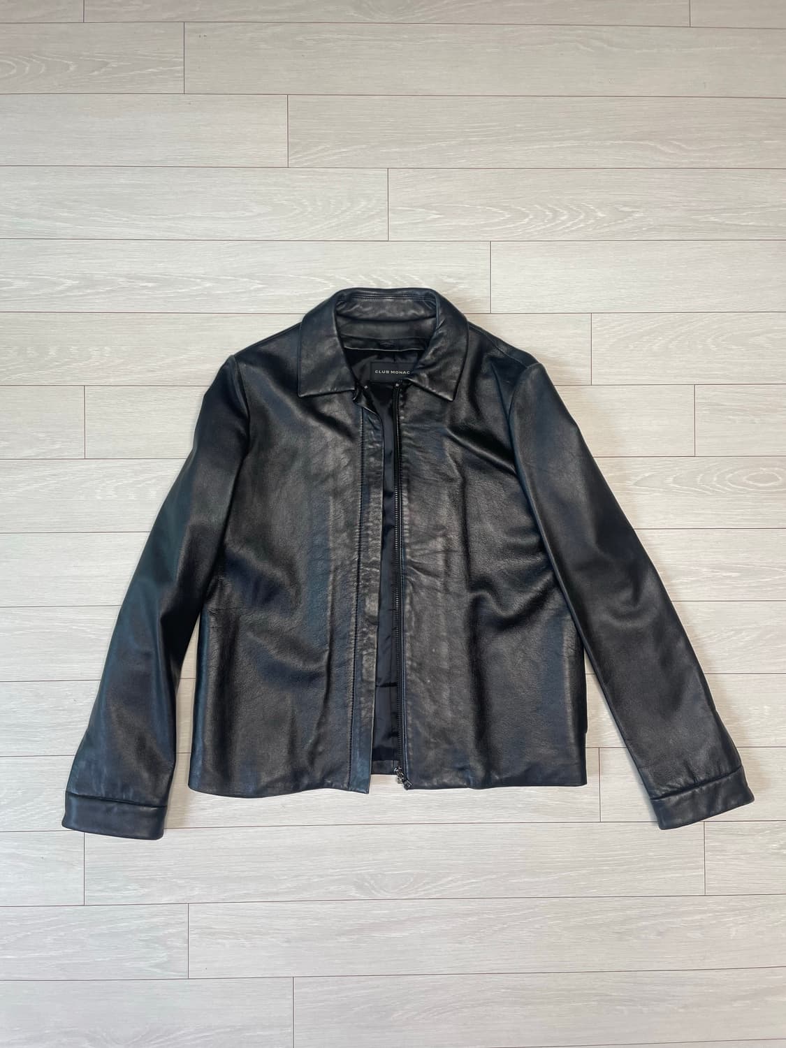 클럽모나코 램스킨 싱글 레더 자켓 상품이미지3
